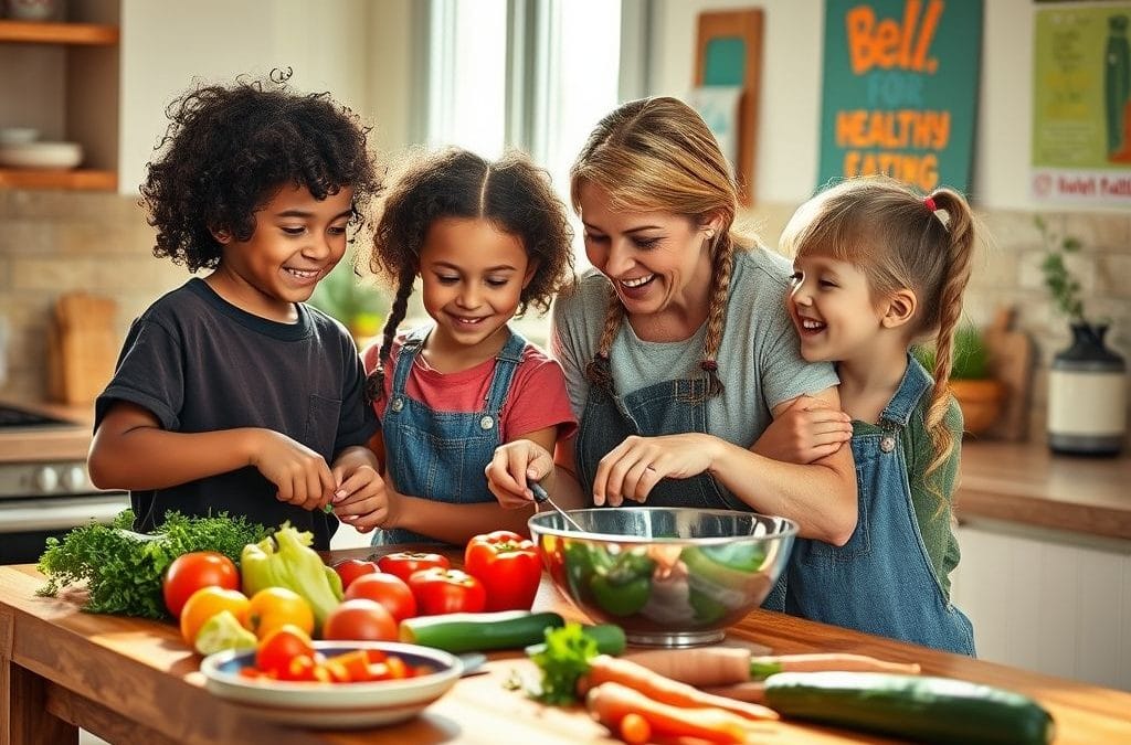 Alimentação saudável para crianças: Dicas e Receitas para uma Vida Equilibrada