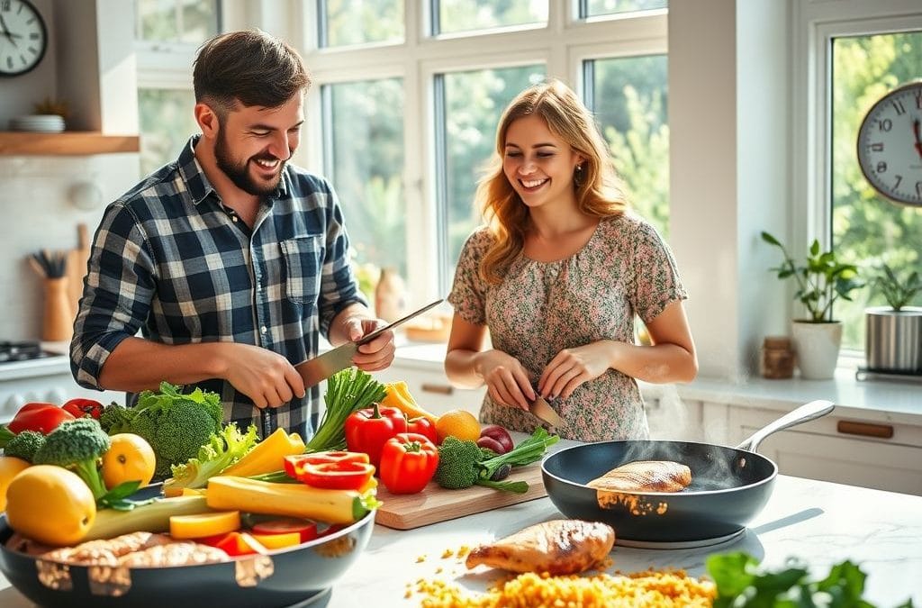 Plano alimentar para ganho de massa muscular: O guia completo